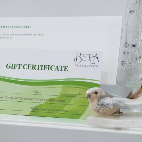  Gift Certificates 